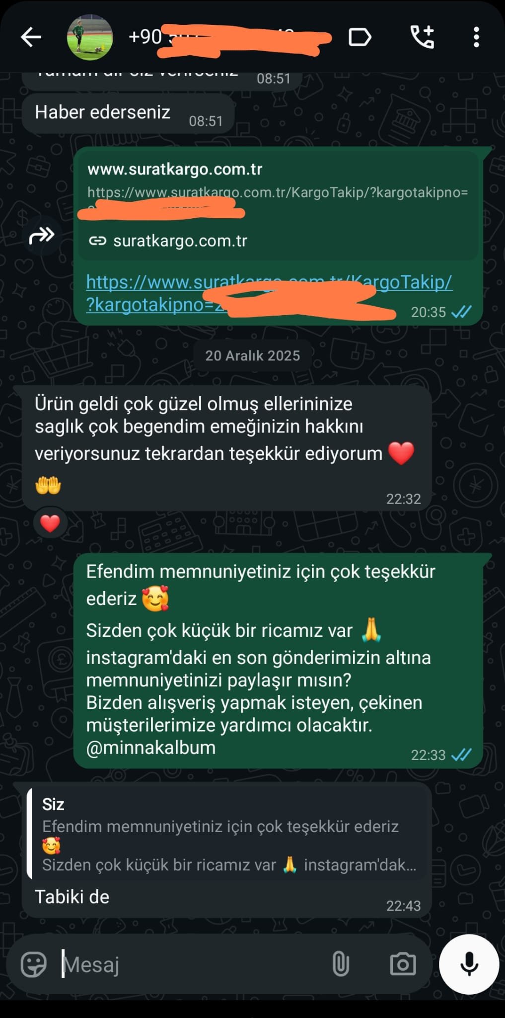 Kalpden anı