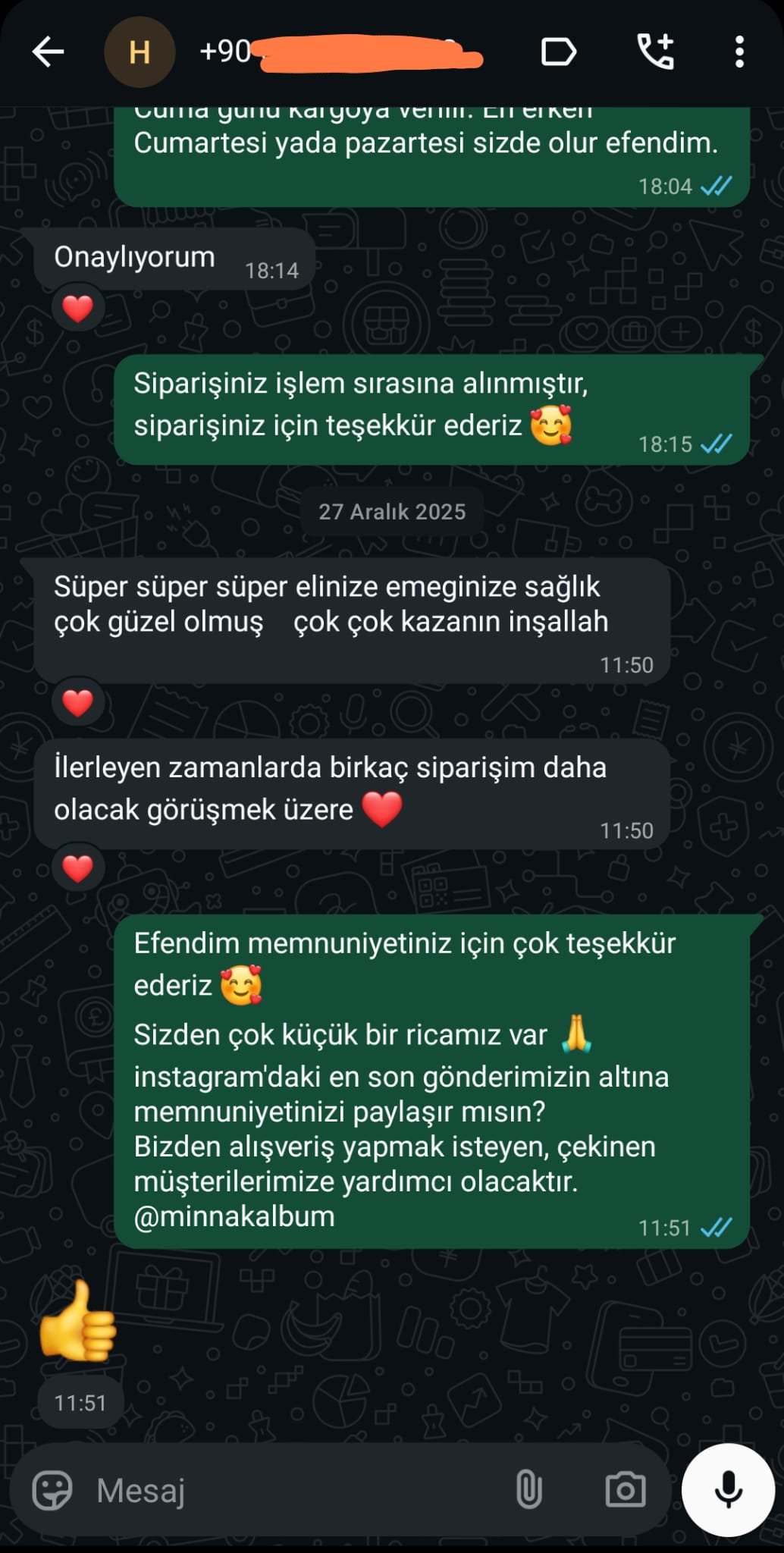 Kalpden anı
