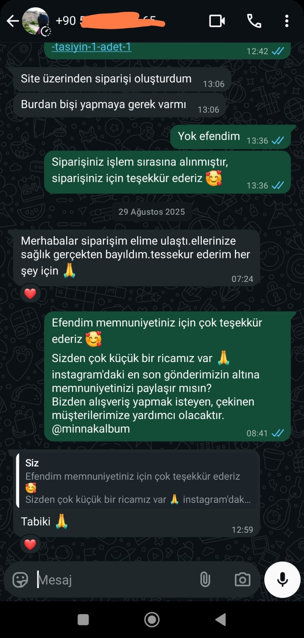 Kalpden anı