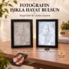 litofan beyaz ışık