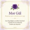 Mor gül anlam kartı