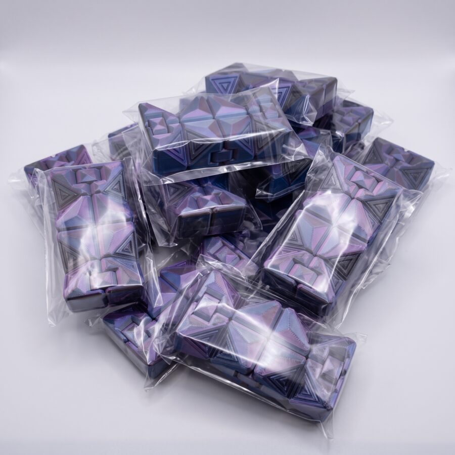 Paketli silk 3D baskı infinity cube fidget oyuncaklar